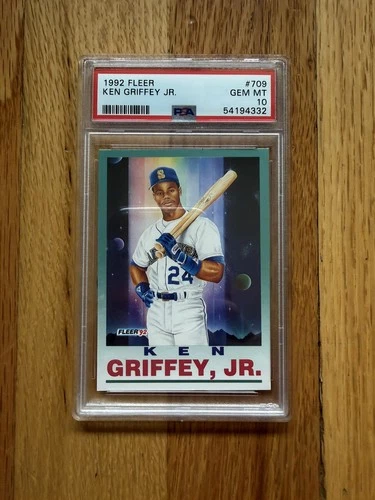 1992 Fleer - Pro Visions Ken Griffey Jr #709 PSA 10 Gem Mint