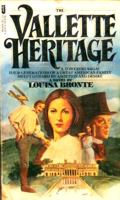 The Vallette Heritage by Louisa Bronte, 1978, Jove, 1st, VG+