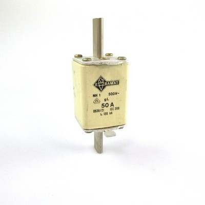 Ebamat fuse block 0636/21 NH1 50A 500V GEB