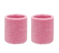 3 inch Wrist Sweatbands Sports Wristband Cotton Sweat Band Armbands for Men a...