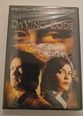 The DaVinci Code (Brand New DVD, 2-Disc Set, Full Screen  (Special Edition)