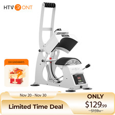 HTVRONT 2 in 1 Hat Heat Press Machine Manual Cap Heat Press Sublimation for cap