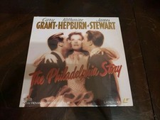 SEALED THE PHILADELPHIA STORY LASERDISC CARY GRANT STEWART Funky Formats V1