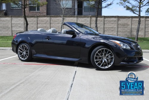 2013 G37 IPL CONVERTIBLE LOADED NAV BK/CAM HTD STS CLEAN