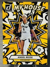 💫🏀ANGEL REESE 2025 Donruss WNBA My House Gold Foil SSP /10 #WNBA SUPERSTAR🏀💫
