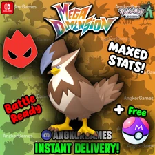 ✨ Shiny 6IV Staraptor ✨ALPHA ✨Adamant Maxed EVs ✨ Pokemon Legends ZA