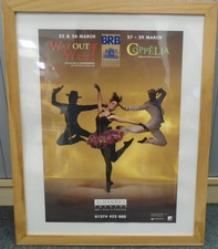 PROMOTIONAL FRAMED POSTER For Ballet At The Alhambra Bradford