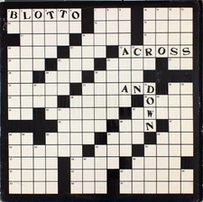 Blotto, Across And Down, (12", EP), NM or M-, 3614749044