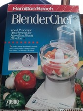 Hamilton Beach Blender Chef Food Processor PA...