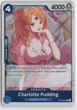 One Piece CCG Wings of the Captain Foil Rare #OP06-47 Charlotte Pudding