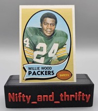 1970 Willie Wood - Topps Vintage #261 Green Bay Packers 