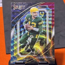 2022 Panini Select - Suite Level Aaron Rodgers #329 Tri-Color Prizm /149