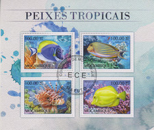 Fische  Mosambik gestempelt 9660