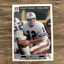 1991 Upper Deck Domino's Pizza Quarterback Challenge - Bob Griese #37