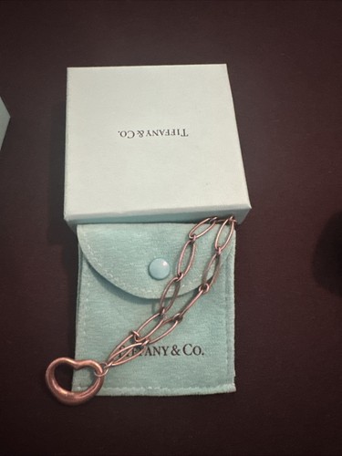 Tiffany&co Sterling Silver Heart Bracelet