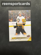 2022-23 Upper Deck UD Canvas #C186 Tristan Jarry NHL Hockey Card