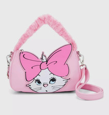 Bandolera Loungefly: Disney ARISTOCATS MARIE Mango Difuso Rosa Arco Cartera Bolso