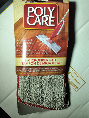 Poly Care Refill Microfiber Pad For PolyCare Spray Mop System