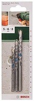 Bosch 3Tlg. Betonbohrer-Set Hm Bohrer-Ø 5/6/8 Mm 2609255416