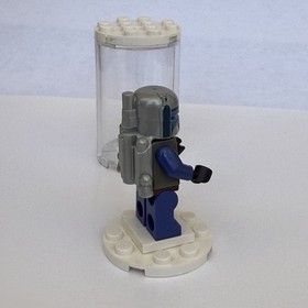 🌟EXCELLENT LEGO Star Wars Minifigure 7153 Jango Fett w Balaclava Head Authentic