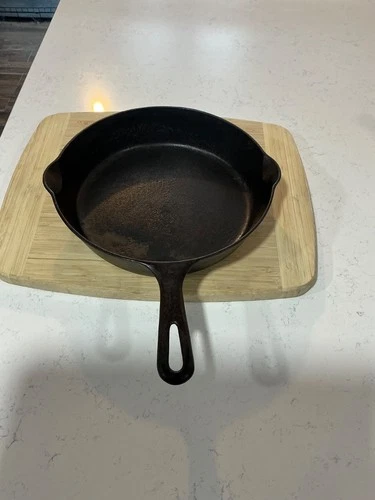 Vintage Griswold 701 C Small Logo Cast Iron Skillet No 7