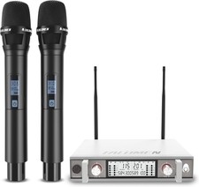 Drahtloses Mikrofonsystem, Metall, UHF-Handmi...