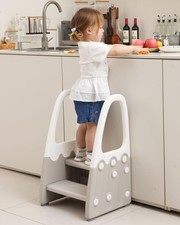 Best Two Step Stool with Handrails for Toddler and Kids Standing Learning Tower