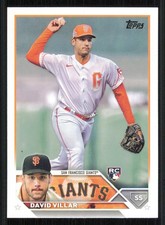 2023 Topps #277 David Villar RC