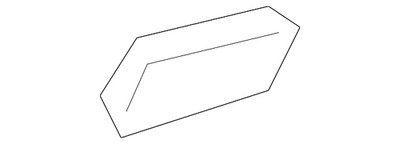 Genuine Audi Quarter Panel Trim Cap 8T0-868-171-A-EP5
