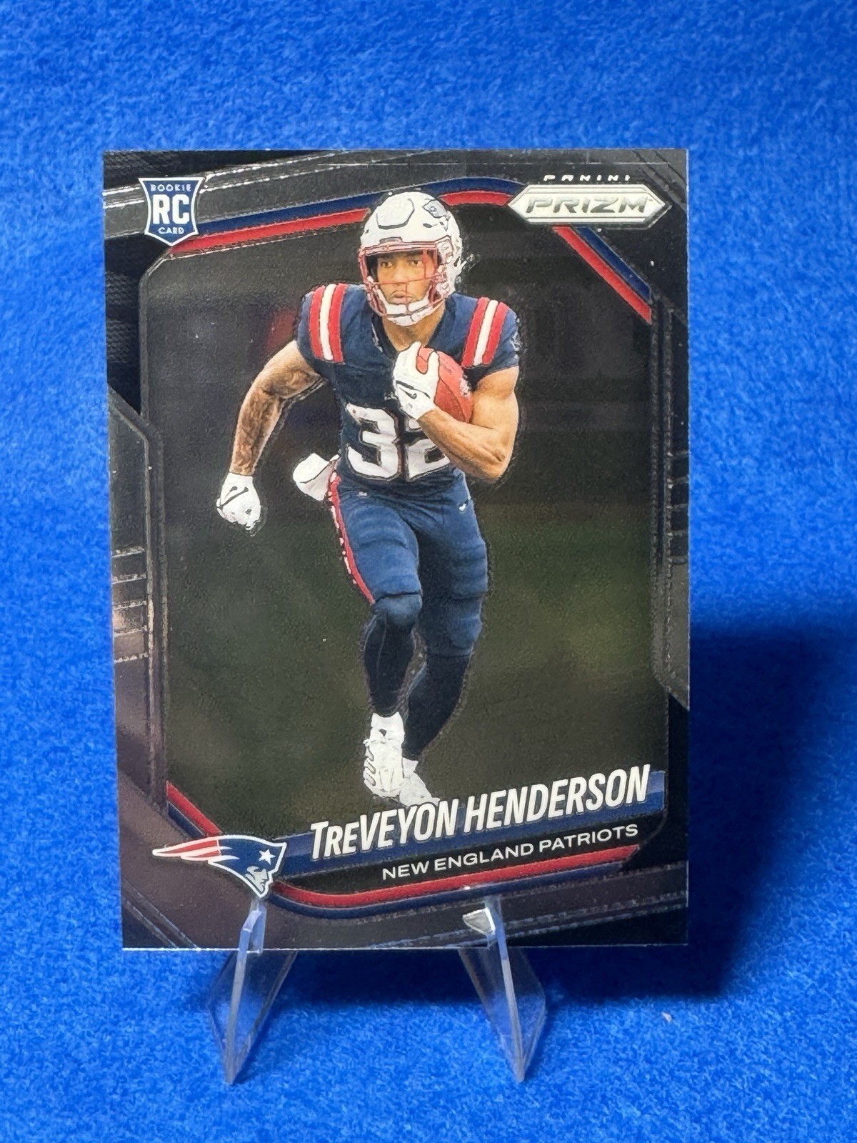 TREVEYON HENDERSON RC 2025 Panini Prizm #343 Rookie New England Patriots