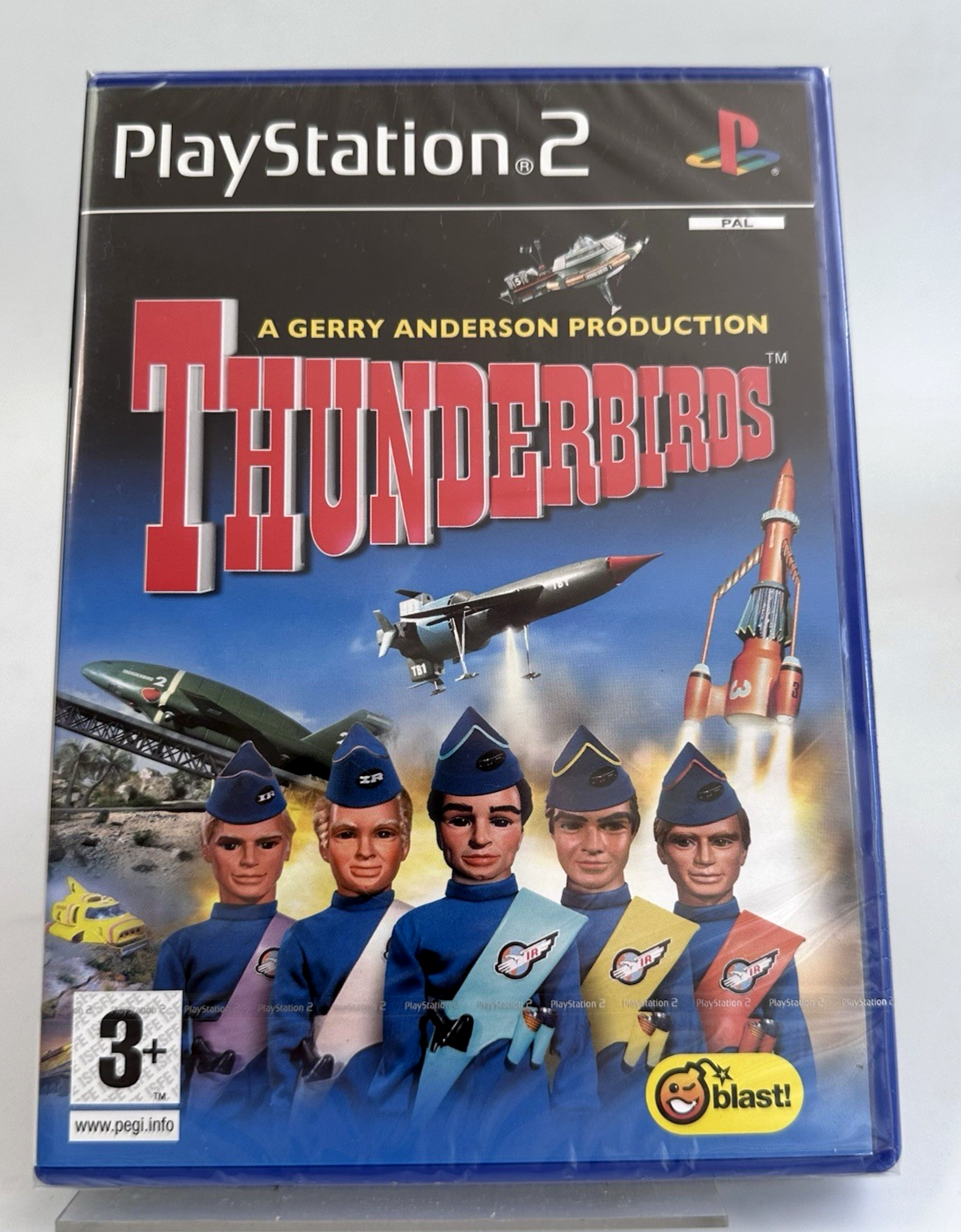 PS2 Thunderbirds, New And Factory Sealed
