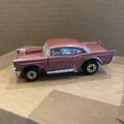 Matchbox Lesney Superfast # 4 '57 Chevy in bright metallic pink Great Condition