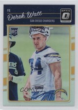2016 Donruss Optic Rookies Holo Derek Watt #114 yj7