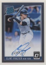 2018 Panini Donruss Optic Rated Rookie Signatures Clint Frazier #RRS-CL Auto 1u4