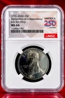 1776-2026 25C Declaration of Independence July 4th Privy Quarter NGC MS66  Rare