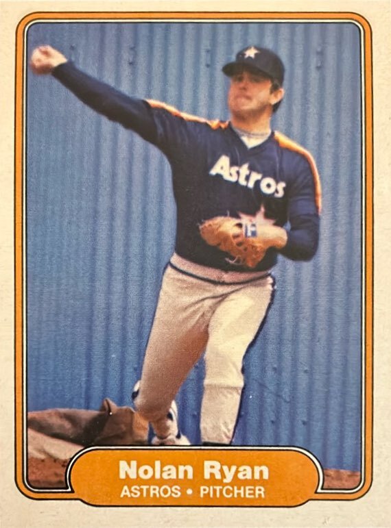 1982 Fleer #229 Nolan Ryan