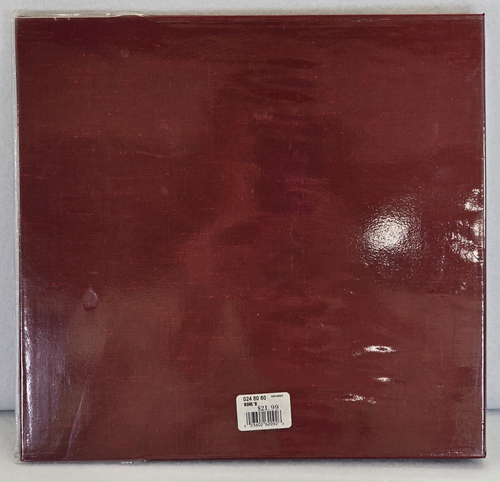 Pioneer Silk 12"X12" Post Bound Scrapbook Album Front Photo Insert Burgandy - Picture 3 of 13