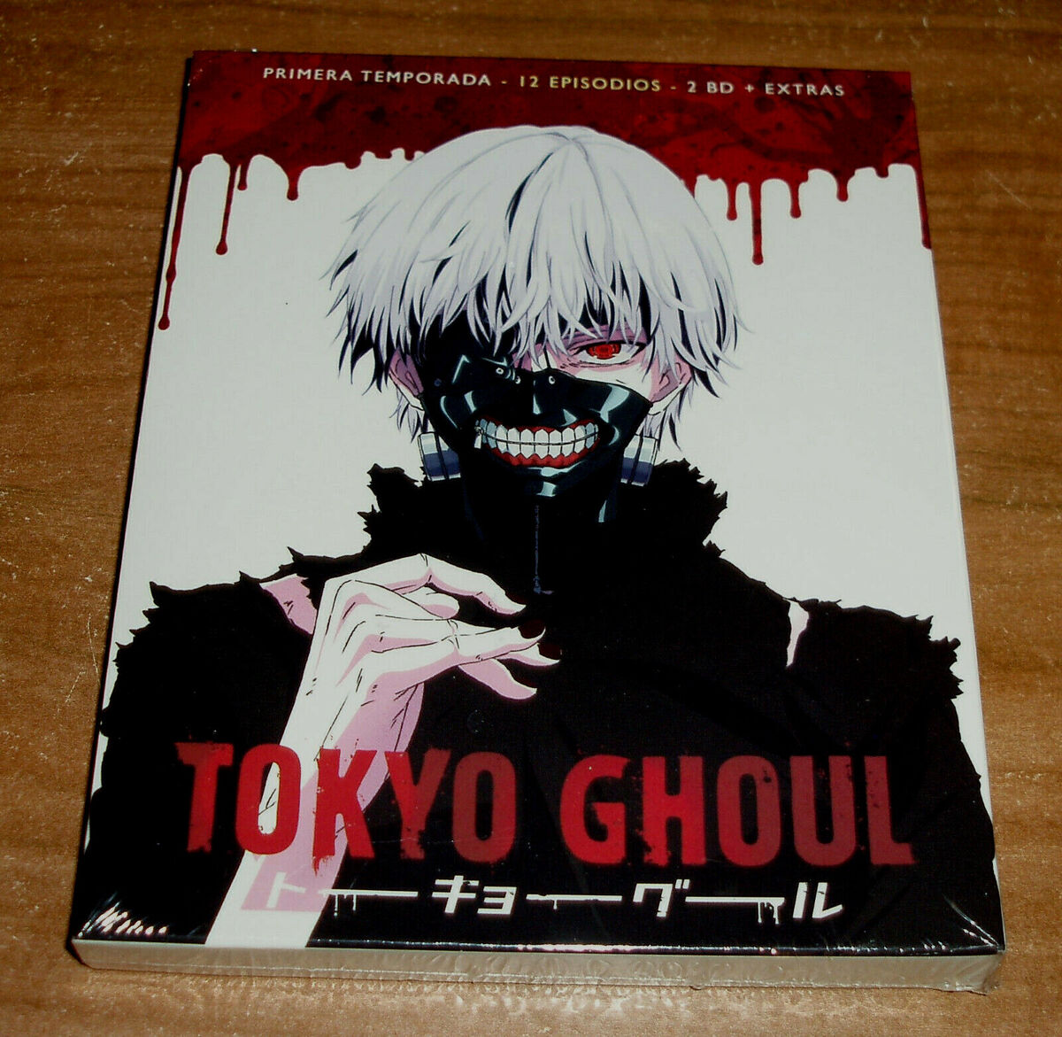 Tokyo Ghoul First Season 2 Blu-Ray + Extras New Sealed (Sleeveless Open) R2