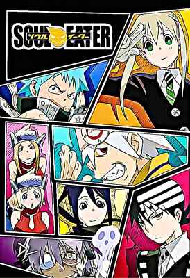 Soul Eater Anime Classic Pop Art Print - Poster Wall Decor