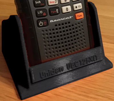 Desk Stand Holder for Uniden Bearcat UBC125XLT / BC125AT BCD325P2 SR30C bc75xlt