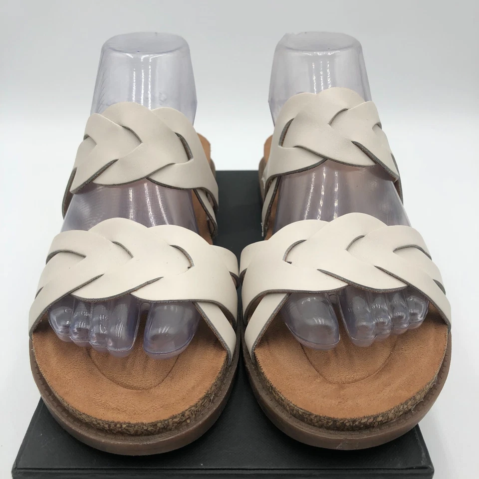 Sandalias Earth ETDesty para mujer talla 9,5 M cuero beige Foto 4 de 4