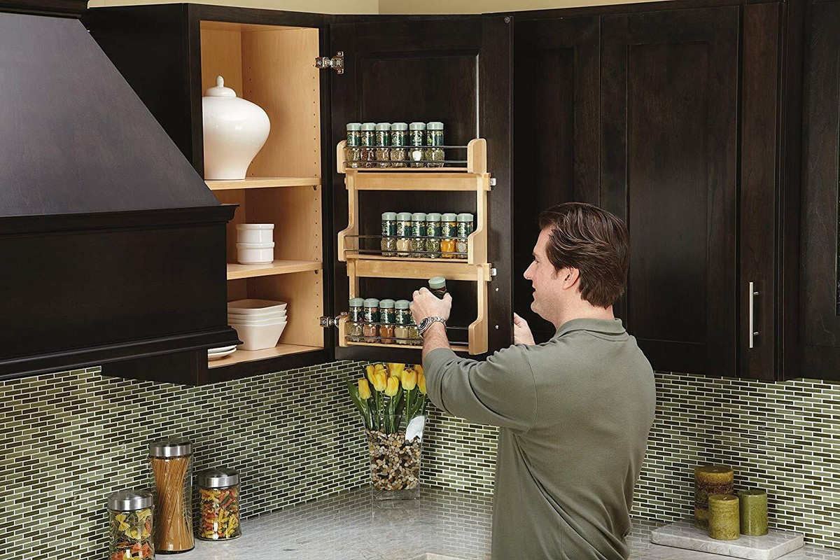 Drawer Target Australia Spice Rack Bamboo Spice Rack