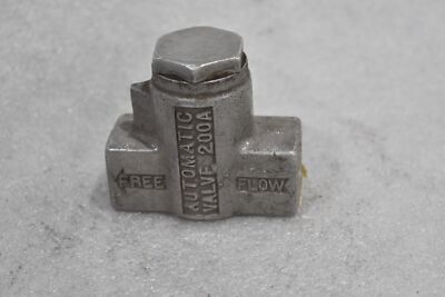 AUTOMATIC VALVE 200A-2 SPEED CONTROL CHECK VALVE 7/16'' INLET