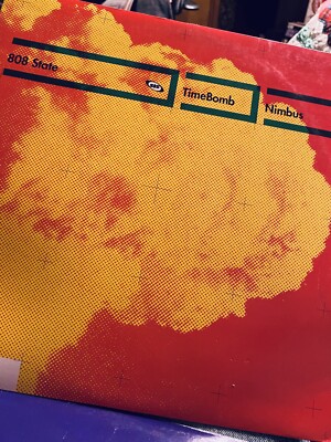 808 STATE TIMEBOMB NIMBUS 12'' 1992 Tommy Boy Vinyl Ep USA Seller