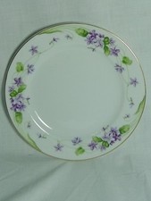 2 Noritake NANCY Violet Bread Butter Plate 6 3/8in.