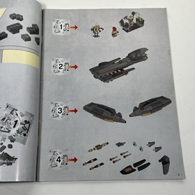 Lego Star Wars General Grievous&rsquo; Starfighter (8095) Instruction MANUAL ONLY Book
