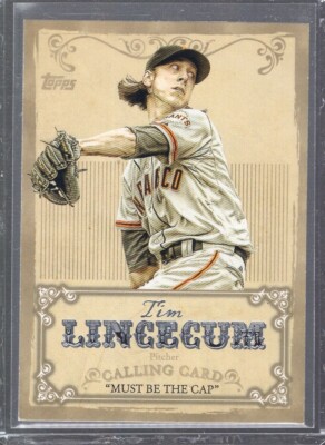 Tim Lincecum 2013 Topps Calling Card  #CC-10 San Francisco Giants
