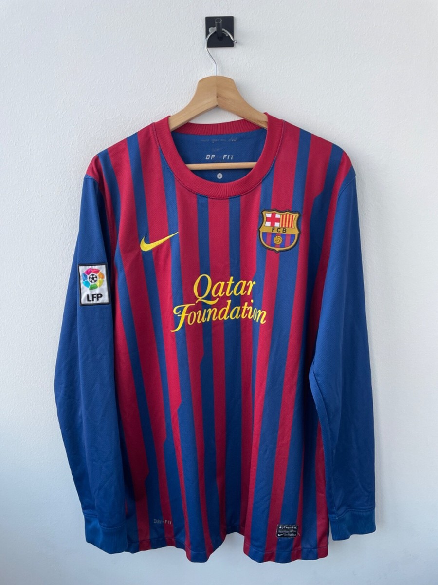 ウェア Barcelona 2011 2012  Barcelona 2011/2012 Nike Home Football Soccer Shirt #6 Xavi