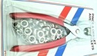 7" Eyelet Plier with 100 Pcs 1/4 inch Gromments Belt Hole Punching Drilling Tool — photo 6