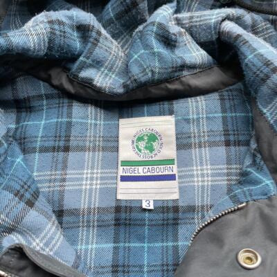 Nigel Cabourn 90s hunting jacket Navy Cotton Size 3 Used Nigel Cabourn 90s hunting jacket Navy Cotton Size 3 Used